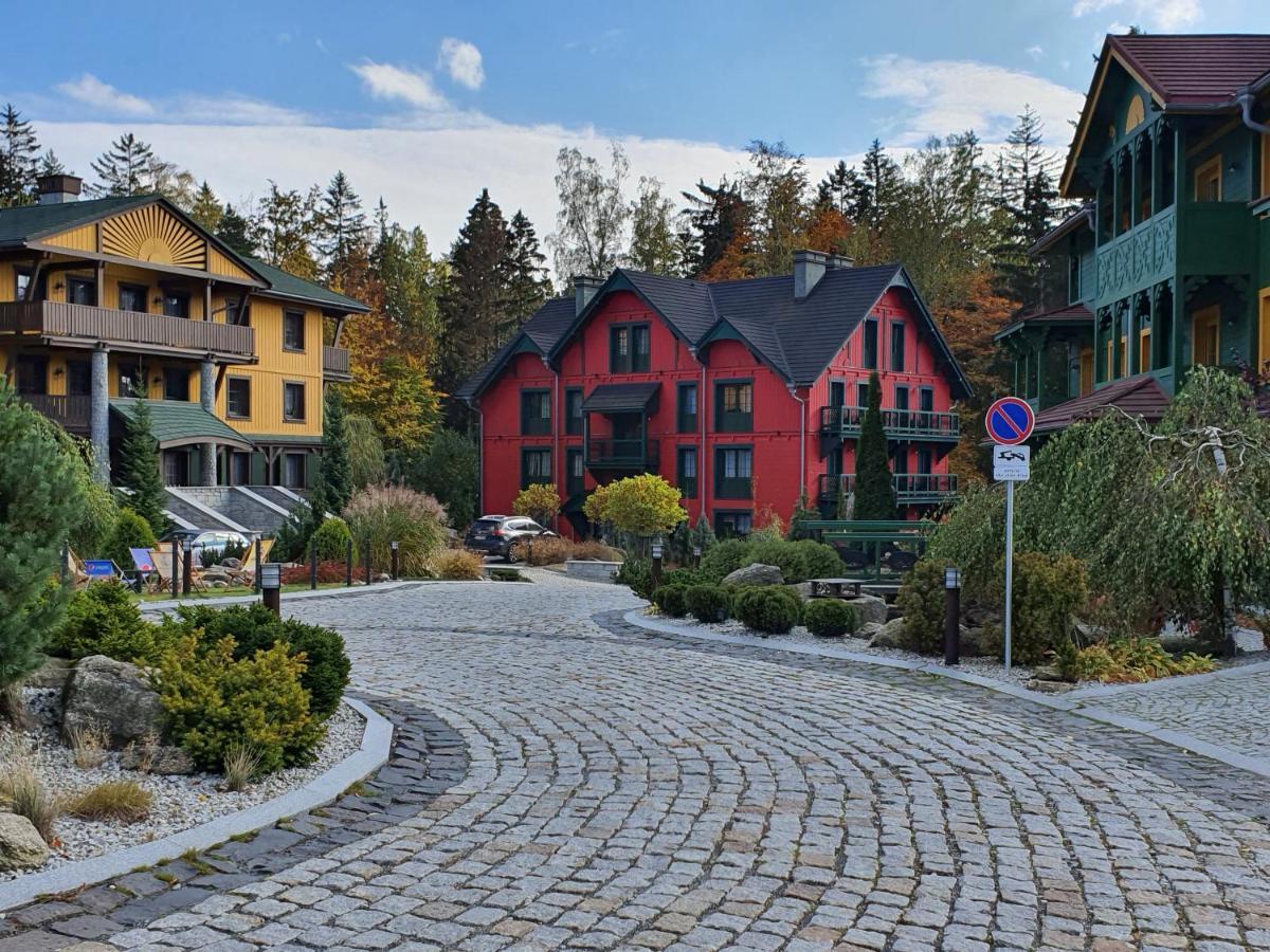 Dolina Wikingow 2-Poziomowy Apartament W Norweskiej Dolinie Z Dwoma Balkonami I Dostepem Do Strefy Wellness Sklářská Poruba Exteriér fotografie