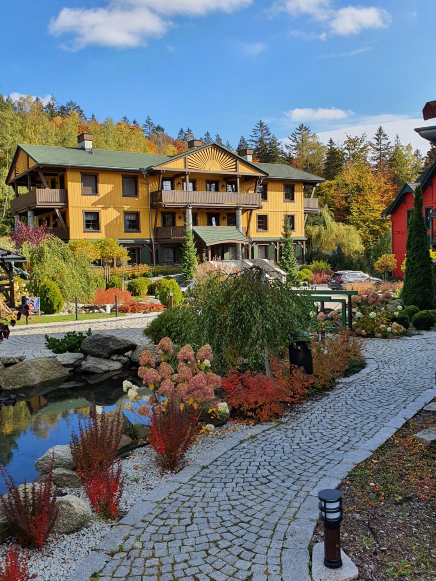 Dolina Wikingow 2-Poziomowy Apartament W Norweskiej Dolinie Z Dwoma Balkonami I Dostepem Do Strefy Wellness Sklářská Poruba Exteriér fotografie